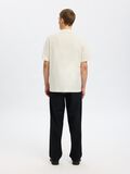 Selected PRINTED T-SHIRT, Egret, highres - 16096794_Egret_006.jpg