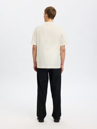 BEDRUKT T-SHIRT, Egret, highres