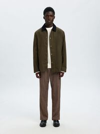 BAUMWOLL PULLOVER, Egret, highres