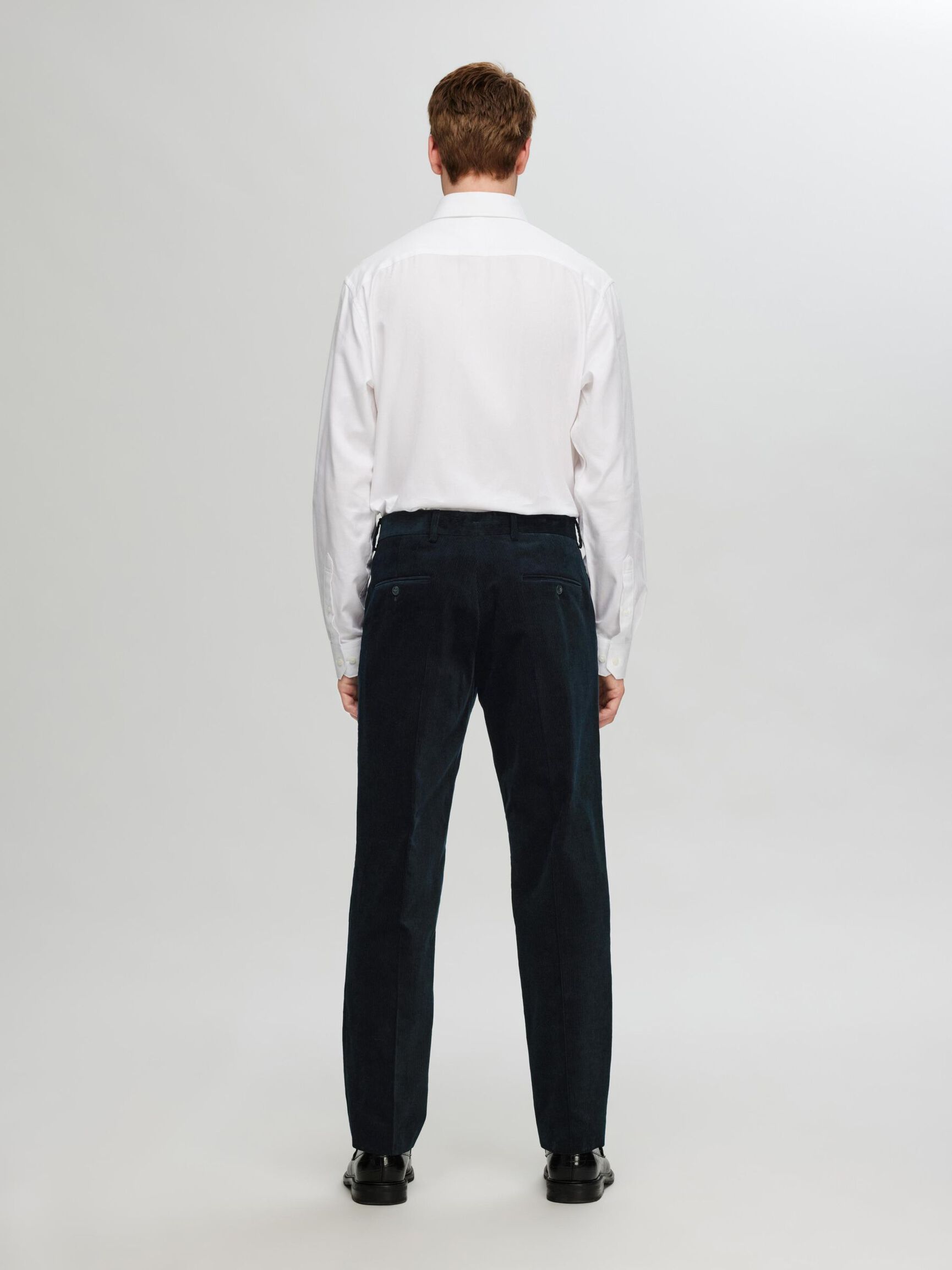 REGULAR FIT CORDUROY TROUSERS, Sky Captain, highres