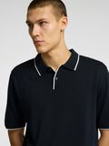 Selected KNITTED  POLO SHIRT, Sky Captain, highres - 16096391_SkyCaptain_1168001_006.jpg
