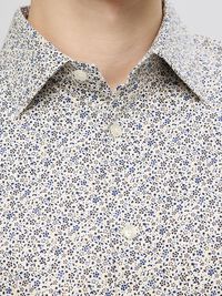 SLIM FIT SKJORTE, Egret, highres