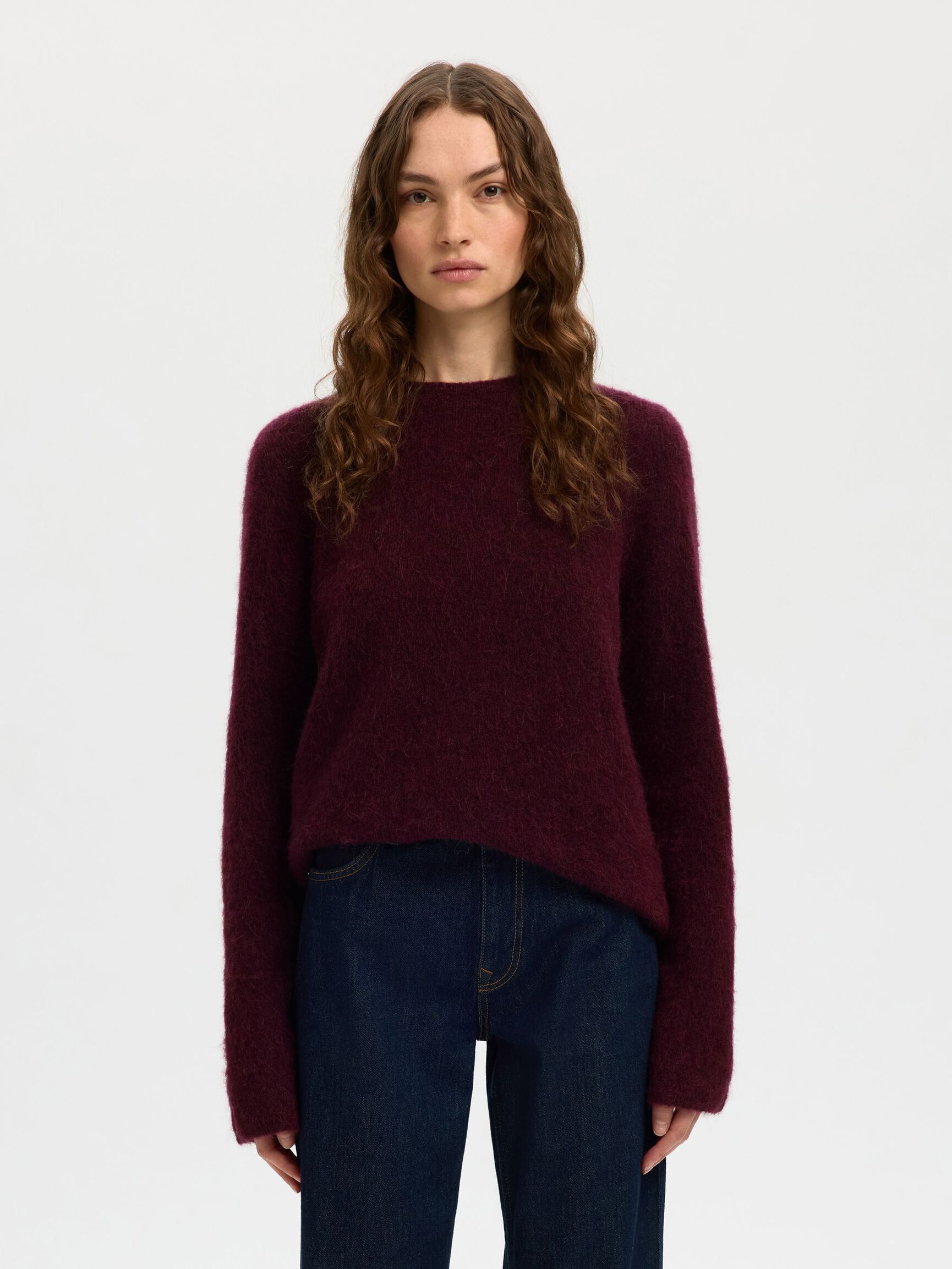 ULLBLANDING STRIKKET PULLOVER, Fig, highres