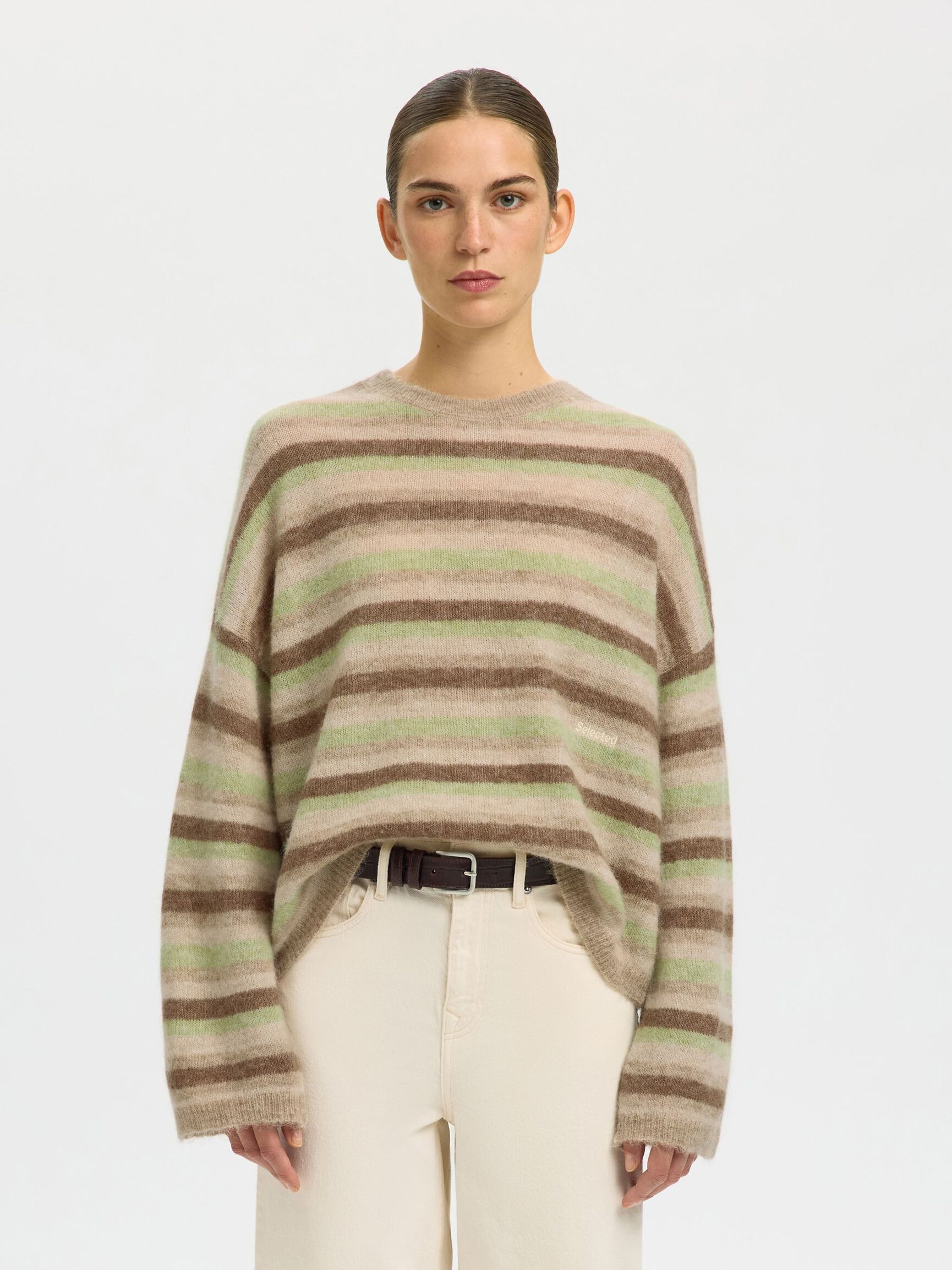 WOLLMIX STRICKPULLOVER, Pure Cashmere, highres