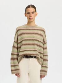 WOLLMIX STRICKPULLOVER, Pure Cashmere, highres