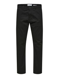 175 SLIM FIT FLEX CHINO, Black, highres