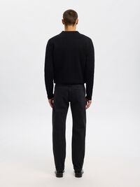 SLIM FIT -FARKUT, Black Denim, highres
