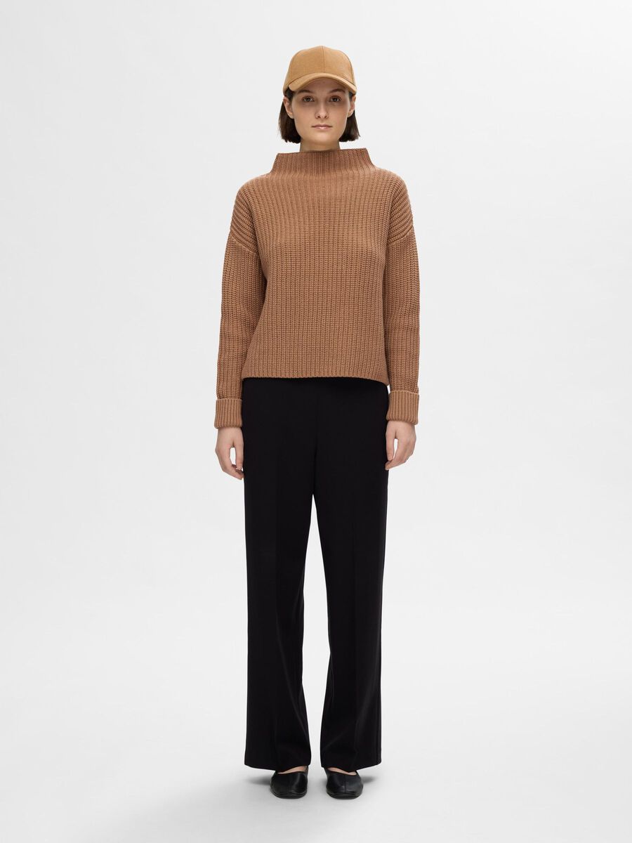 Selected OVERSIZED JUMPER, Tobacco Brown, highres - 16075489_TobaccoBrown_005.jpg