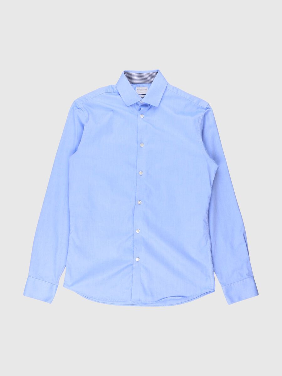 Selected SLIM FIT SHIRT, Light Blue, highres - 80000325_LightBlue_001.jpg