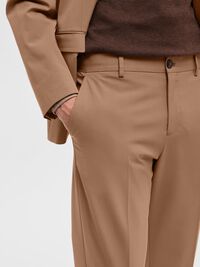 175 SLIM FIT TROUSERS, Camel, highres