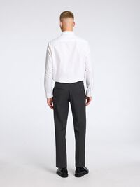 À FINES RAYURES PANTALON DE COSTUME, Dark Grey, highres
