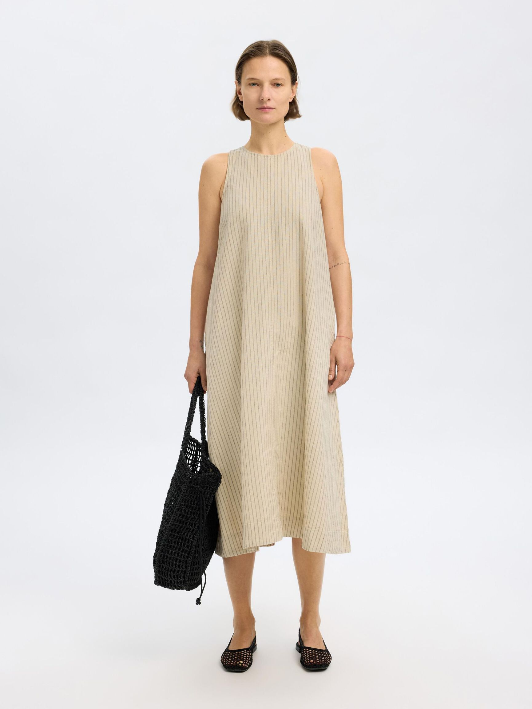 VESTITO MIDI, Birch, highres