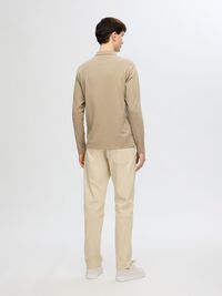 LANGERMET POLOSKJORTE, Pure Cashmere, highres