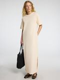 Selected MAXI KLEID MIT KURZEN ÄRMELN, Birch, highres - 16096501_Birch_008.jpg