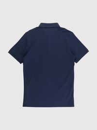 SHORT-SLEEVED JERSEY POLO SHIRT, Cashmere Blue, highres