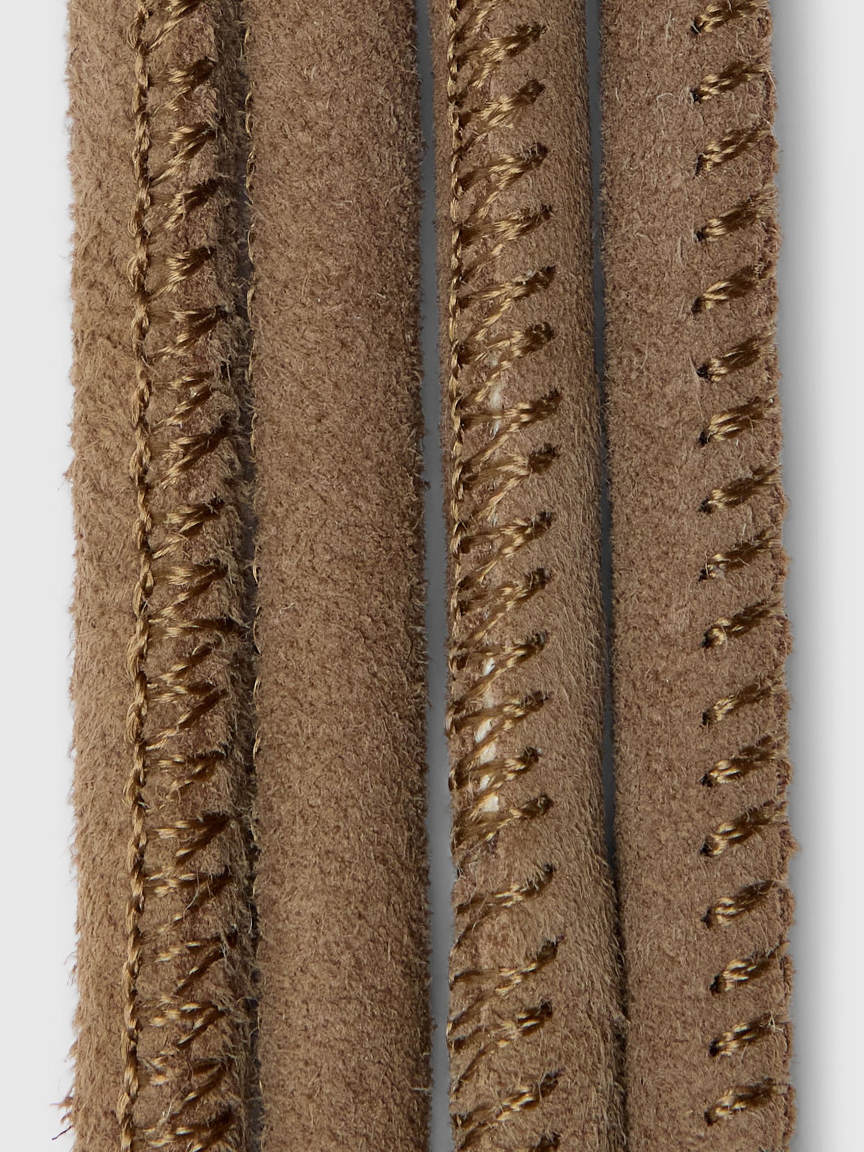 ROPE STYLE LEATHER BELT, Portabella, highres