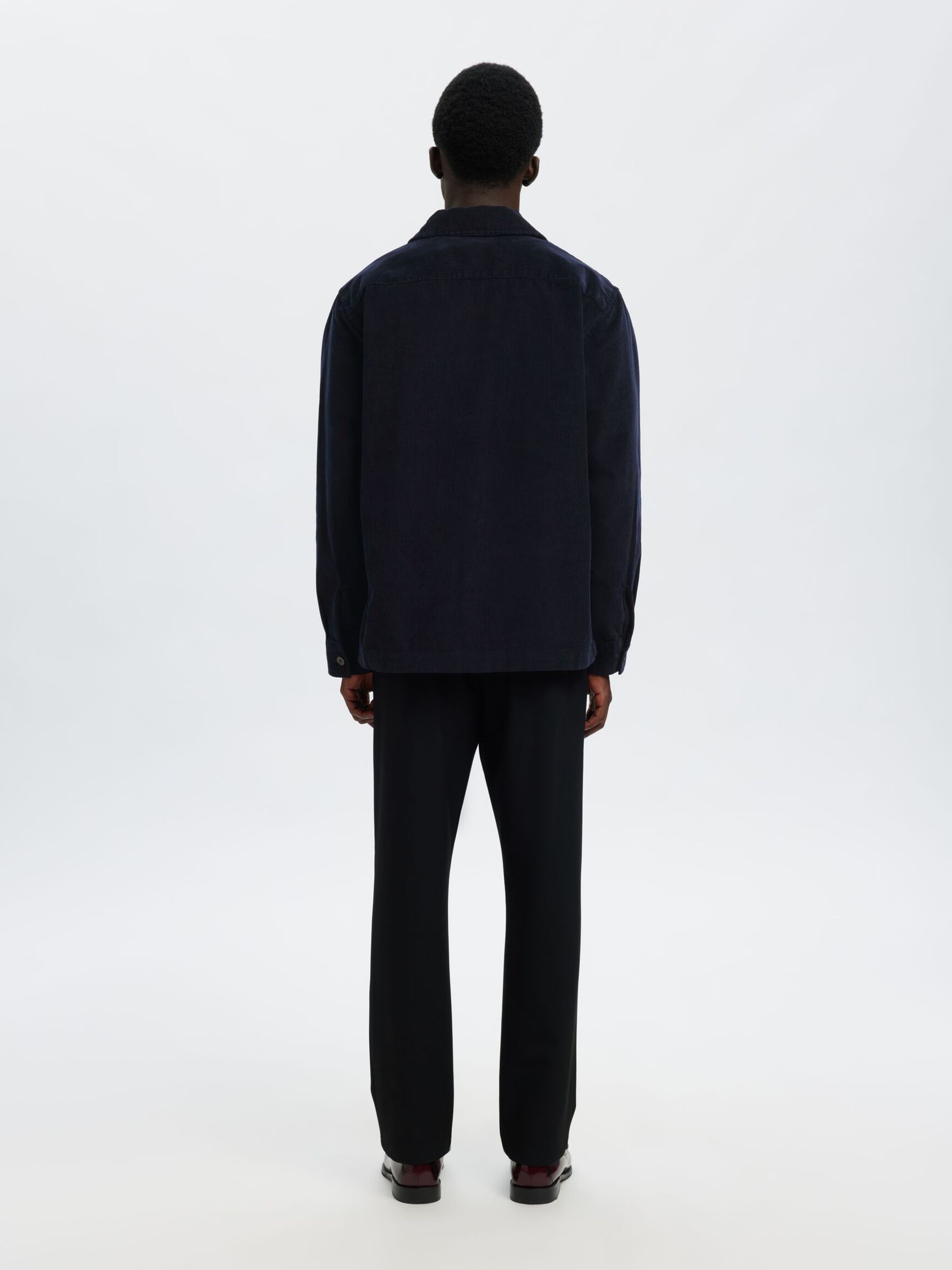 CORDUROY OVERSHIRT, Sky Captain, highres