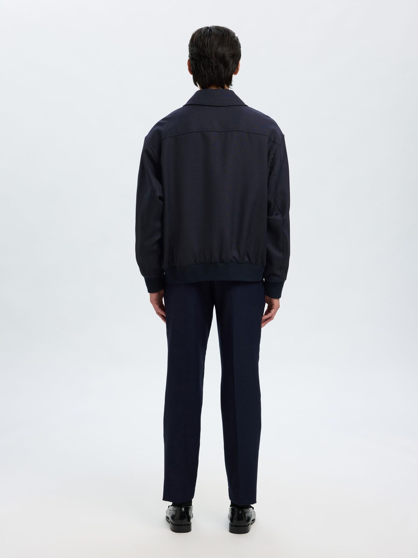 100% WOOL JACKET, Sky Captain, highres