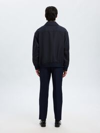 100% WOOL JACKET, Sky Captain, highres