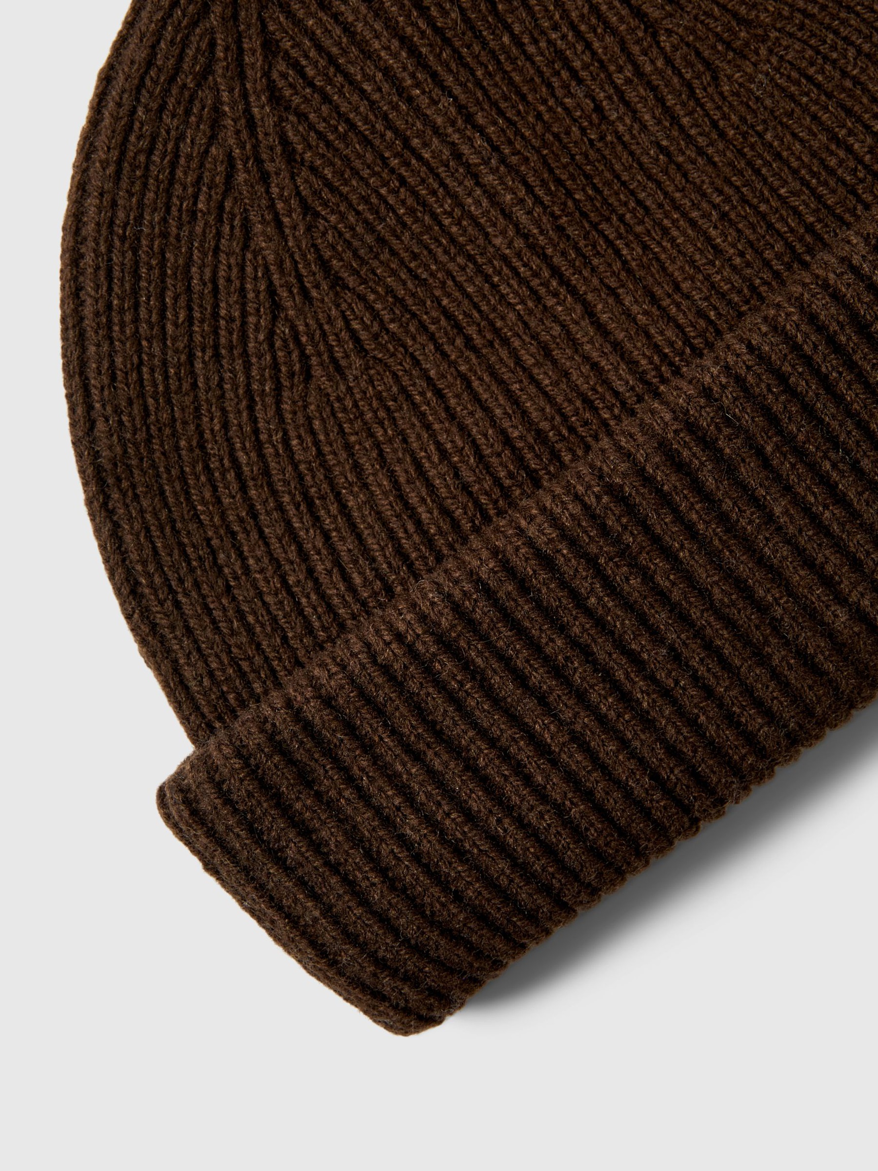 100% MERINO WOOL BEANIE, Demitasse, highres