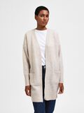 Selected LONG KNITTED CARDIGAN, Birch, highres - 16085216_Birch_943683_003.jpg
