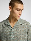 Selected CUBAN COLLAR SHIRT, Iceberg Green, highres - 16084639_IcebergGreen_1165940_006.jpg