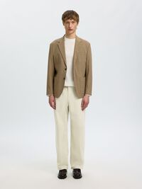 220 LOOSE FIT BROEK, Silver Birch, highres