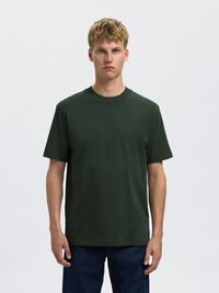 SHORT-SLEEVED RELAXED FIT T-SHIRT, Deep Forest, highres