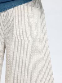 SEERSUCKER SHORTS, Egret, highres