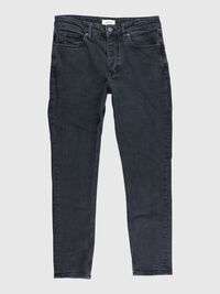 JEANS, Black Denim, highres