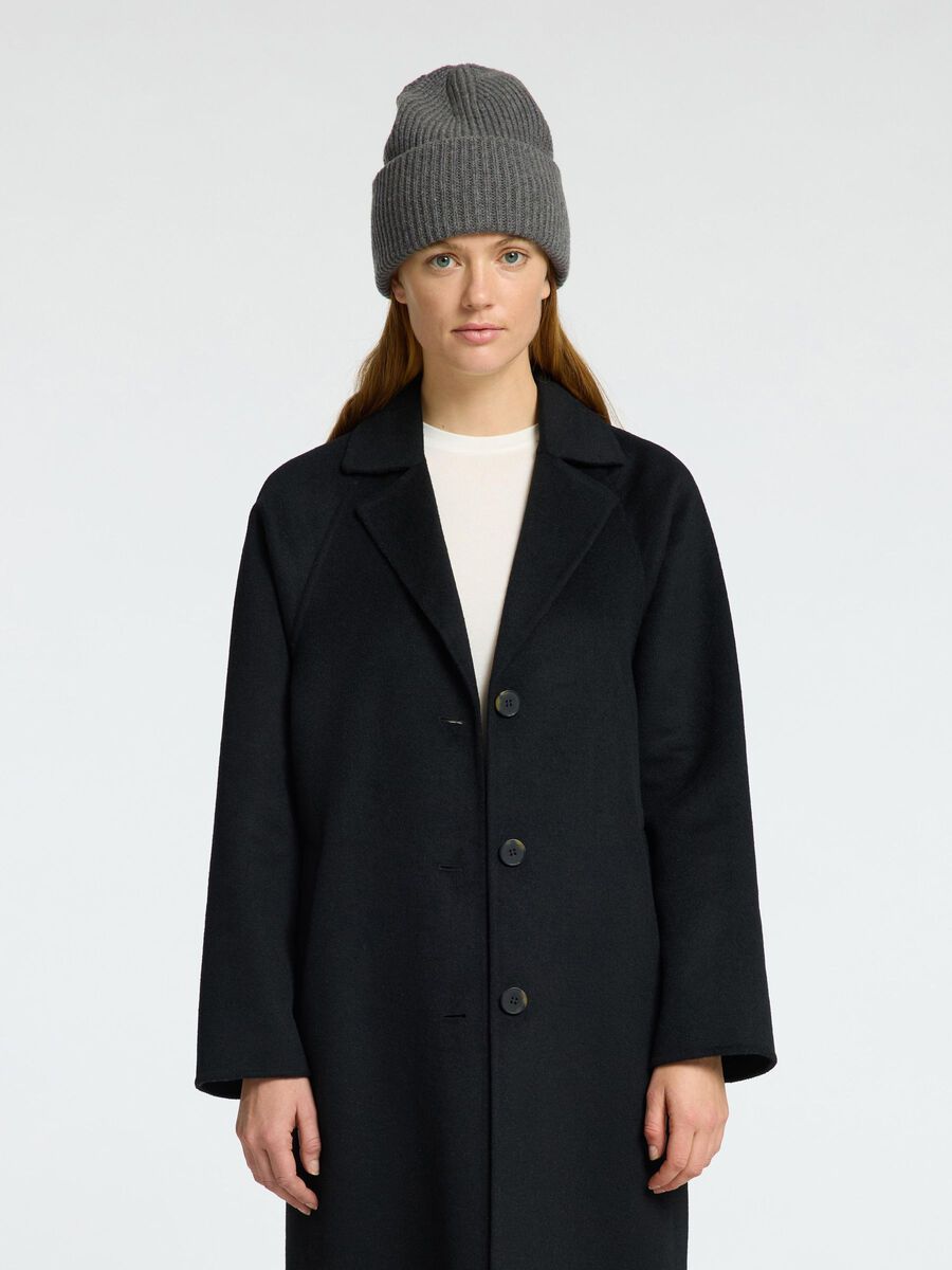 Selected KNITTED BEANIE, Grey, highres - 16091373_Grey_1120623_003.jpg
