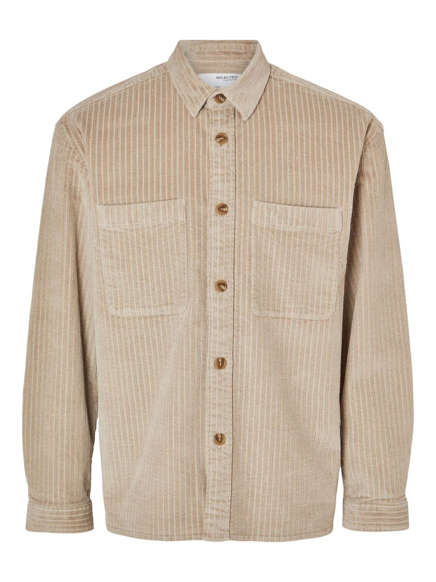 Selected CORDUROY OVERSHIRT, Pure Cashmere, highres - 16092026_PureCashmere_001.jpg