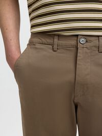 175 SLIM FIT FLEX CHINOS, Chocolate Chip, highres