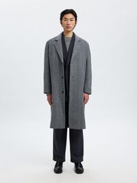 WOLLMIX ZWEIREIHIGER BLAZER, Dark Navy, highres