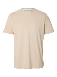 REGULAR FIT T-SHIRT, Fog, highres