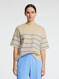 Selected SHORT-SLEEVED KNITTED TOP, Birch, highres - 16092337_Birch_1189144_003.jpg