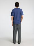 Selected KORTE MOUW RELAXED FIT T-SHIRT, Oceana, highres - 16077385_Oceana_004.jpg