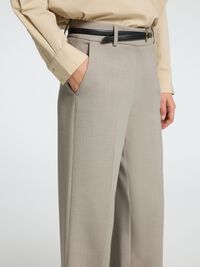 TAILORED WIDE LEG BROEK, Island Fossil, highres