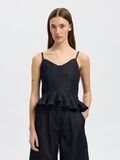 Selected DENIM  STRAP TOP, Dark Blue Denim, highres - 16099018_DarkBlueDenim_003.jpg