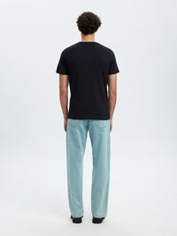 LOT DE 5 T-SHIRT RAS DU COU, Black, highres