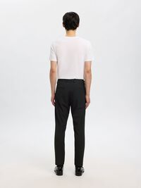 175 SLIM-FIT BUKSER, Black, highres