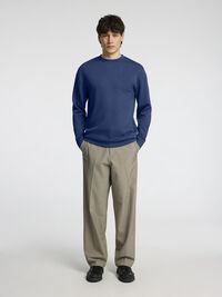 VISCOSE BLEND SWEATSHIRT, Oceana, highres