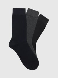3-PACK STRUMPOR, Black, highres