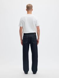 SLIM FIT KURZARM T-SHIRT MIT RUNDHALSAUSSCHNITT, Bright White, highres