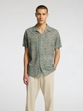 Selected CUBAN COLLAR SHIRT, Iceberg Green, highres - 16084639_IcebergGreen_1165940_003.jpg