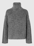 Selected HALF-ZIP WOLLGEMISCH PULLOVER, Medium Grey Melange, highres - 16095364_MediumGreyMelange_1135693_001.jpg