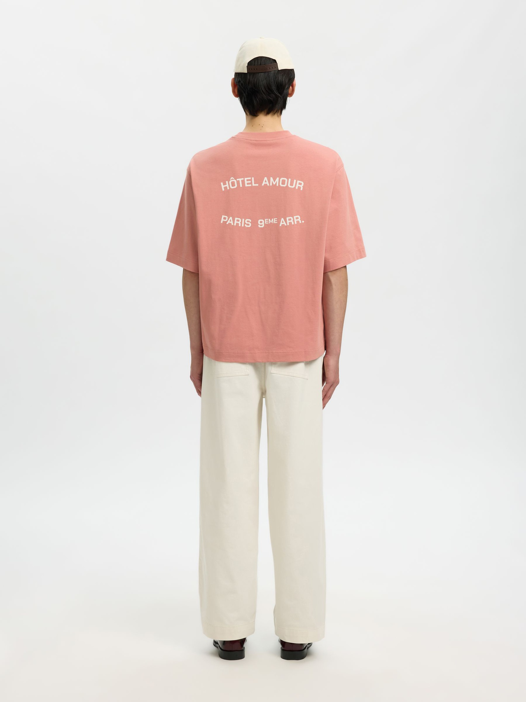 BOXY FIT T-SHIRT, Rose Dawn, highres