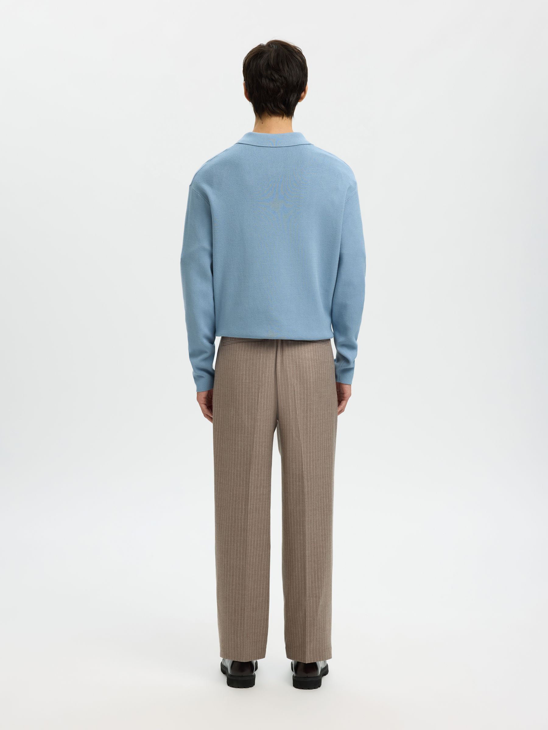 WOLLMIX LOOSE FIT HOSEN, Incense, highres