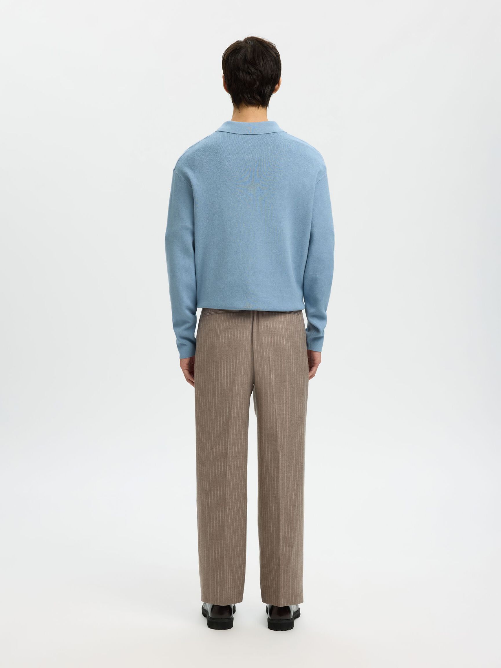 WOLLMIX LOOSE FIT HOSEN, Incense, highres