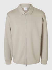 VISKOSEMIX STRICKJACKE, Pure Cashmere, highres